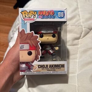 Funko Naruto Shippuden Choji Akimichi Red and Gray Figure